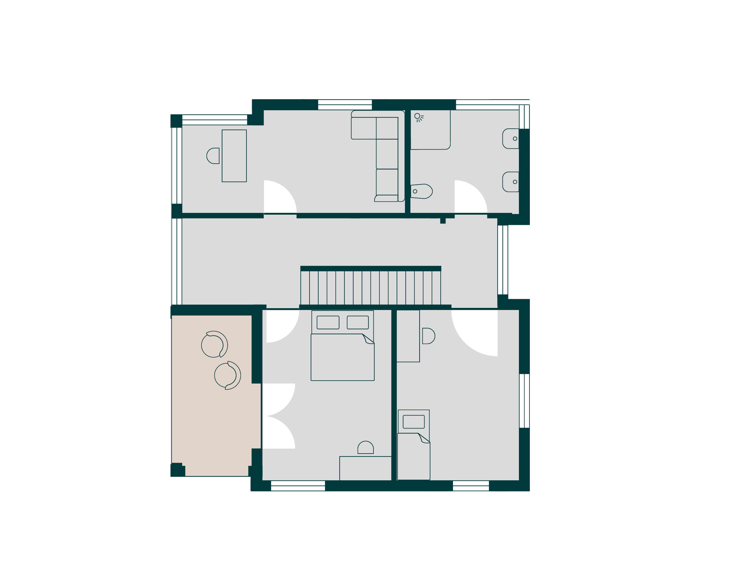 Leitsch - Haus Severin - Grundriss 1. OG
