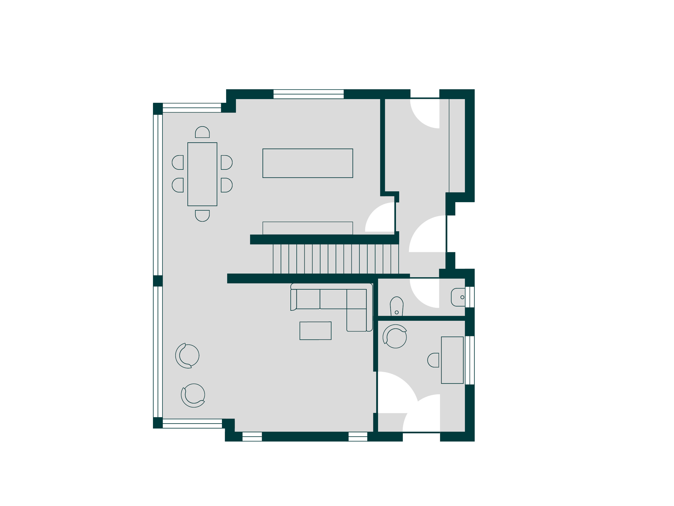 Leitsch - Haus Severin - Grundriss EG